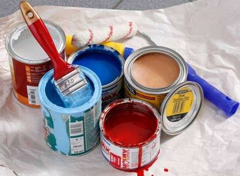 Чем покрасить гипсокартон: выбираем краску - фото