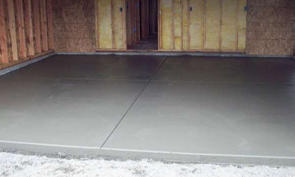 Как сделать бетонный пол в подвале гаража своими руками - фото