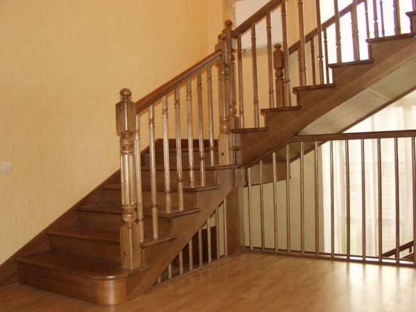 Расчет деревянной лестницы - фото