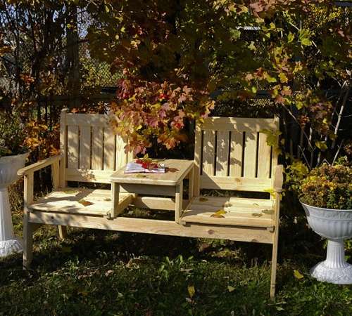 Скамейка для дачи и сада своими руками: чертежи, размеры, фото